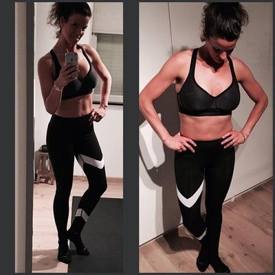 Women's Hip Elastic High-waist Leggings