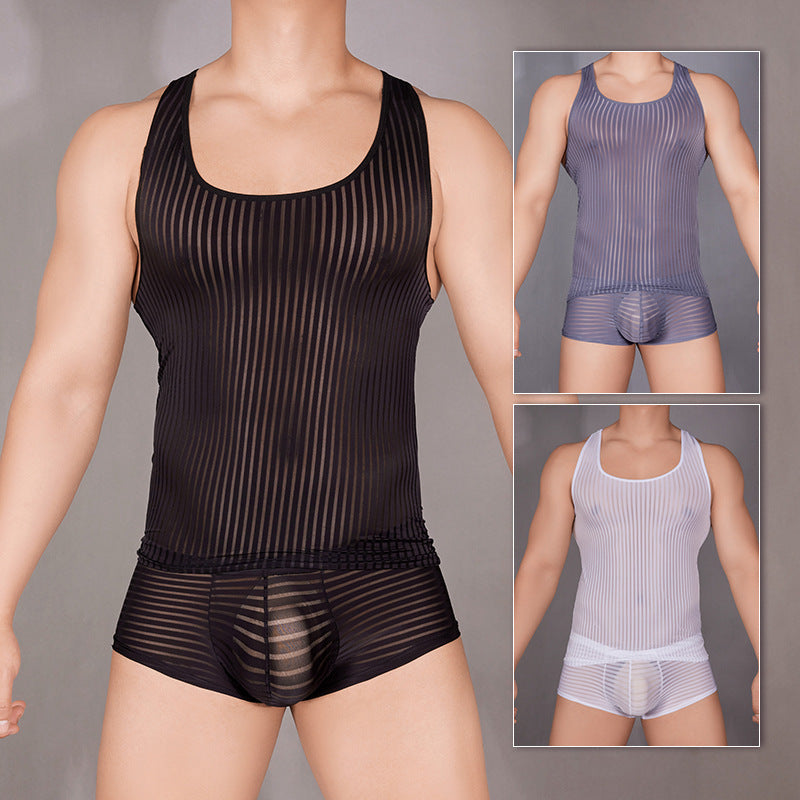 Men's Tight-fitting Workout Top Vest