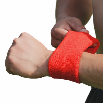 Fitness Knitted Sweat Absorbing Sports Wristband Terry