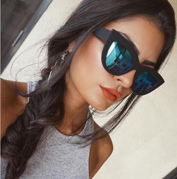 European and American retro cat eye sunglasses trend wild style sunglasses
