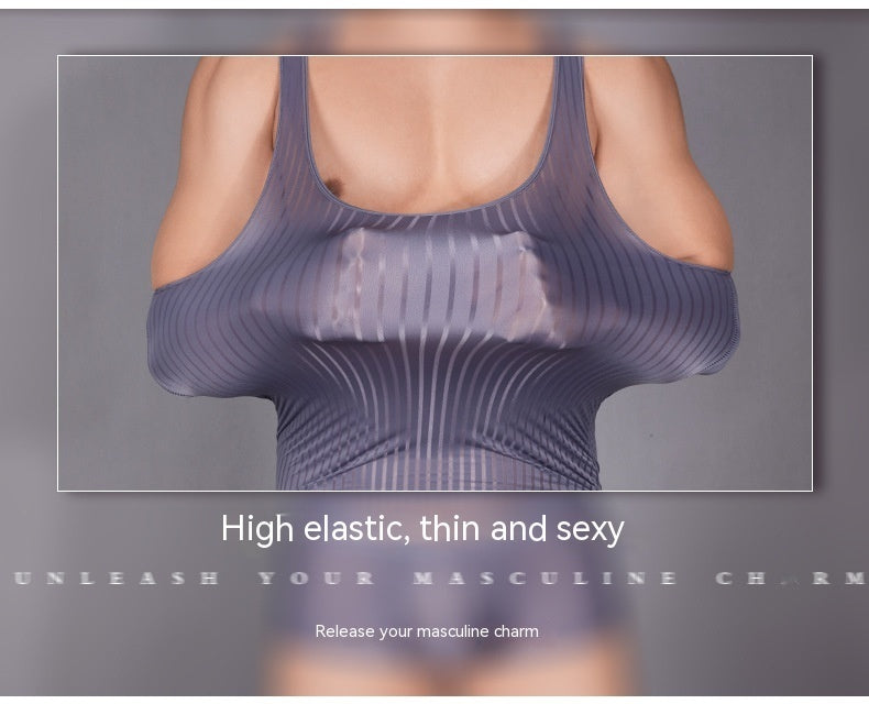 Men's Tight-fitting Workout Top Vest