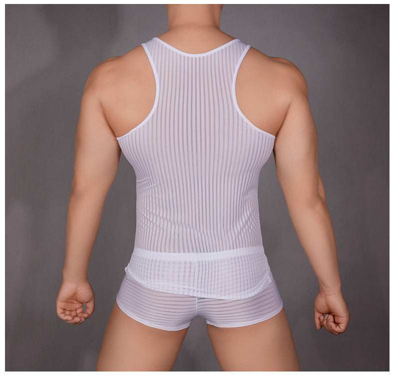 Men's Tight-fitting Workout Top Vest