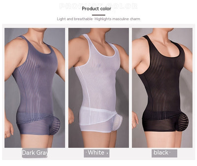 Men's Tight-fitting Workout Top Vest