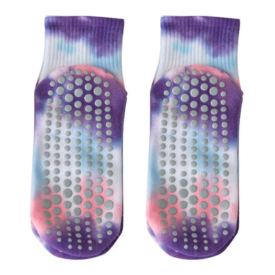 Yoga Socks Women Tie-dyed Non-slip Short Cotton