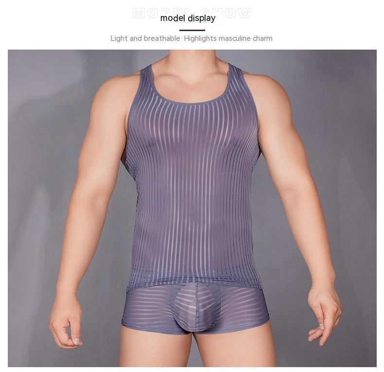 Men's Tight-fitting Workout Top Vest