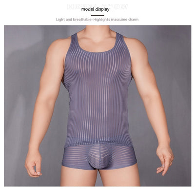 Men's Tight-fitting Workout Top Vest